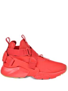 Women’s Nike Air Huaraches Red Shoes